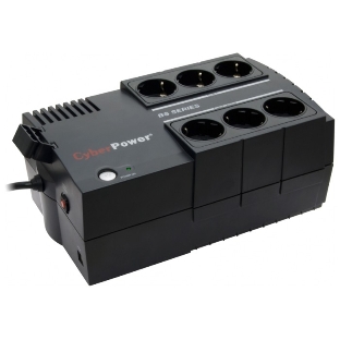 Источник бесперебойного питания CyberPower BS650E черный 650VA