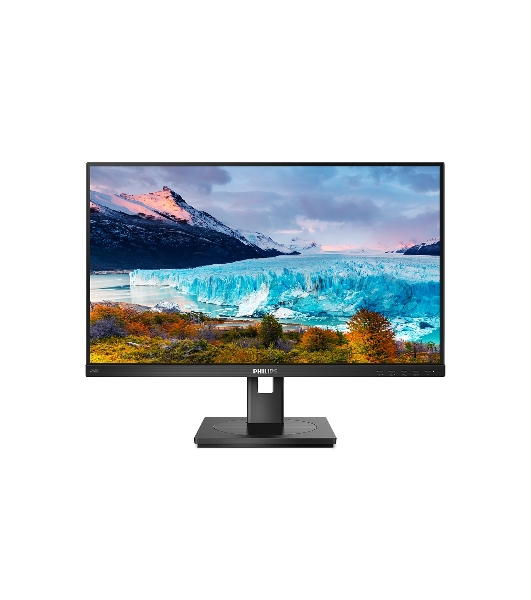 Монитор 23.8' Philips 242S1AE IPS 1920x1080, 75 Гц, 4 мс, 16:9, 300 кд/м2, 1xHDMI, 1xDP, 1xDVI, 1xVGA, 1x3.5 мм, черный
