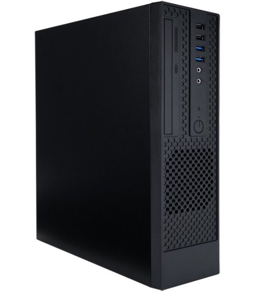 Компьютерный корпус Inwin CK709BL PM-300TFX черный 300W miniITX 1x80мм 2xUSB 2.0 2xUSB 3.0 audio bott PSU