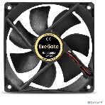 Вентилятор для корпуса ExeGate EX12025BM черный, 120 мм, 1550 об/мин, 25 дБ, 2 pin, фото6