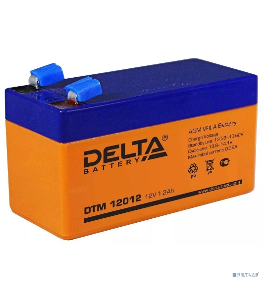 Батарея для ИБП Delta DTM 12012 (12V 1.2Ah)