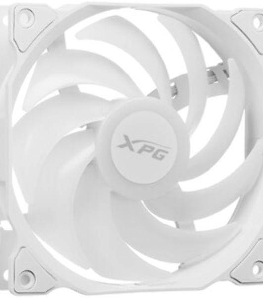 Вентилятор для корпуса ADATA XPG VENTO 120 ARGb PWM белый, 120 мм, 1850 об/мин, 21 дБ, 4 pin