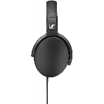 Наушники Sennheiser HD 400S накладные складные закрытые 18-20000Гц съемный кабель 1,4м, угловой jack 3.5мм, 120дБ, микрофон, черные, 508598, фото6