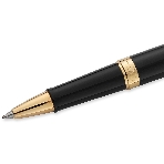 Ручка роллер Waterman Hemisphere (CWS0920650) Mars Black GT F черн. черн. подар.кор., фото4