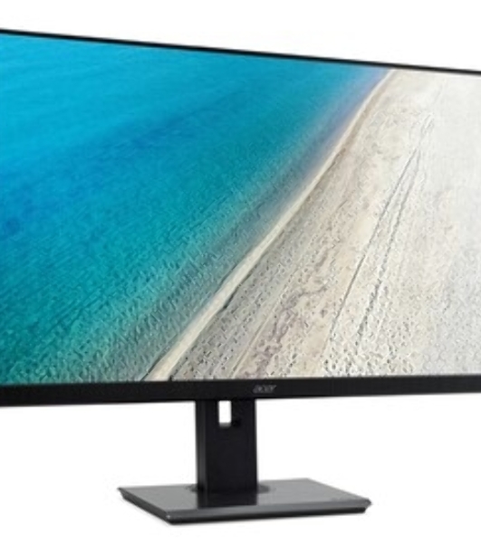 Монитор 27' Acer B277UGbmipruzx IPS 2560x1440, 120 Гц, 1 мс, 16:9, 350 кд/м², HDMI 2.0, DP 1.4, USB-C (90 Вт), 3.5 Jack, USB Hub (4x USB 3.2), динамики (2x2 Вт), HDR10, FreeSync, черный