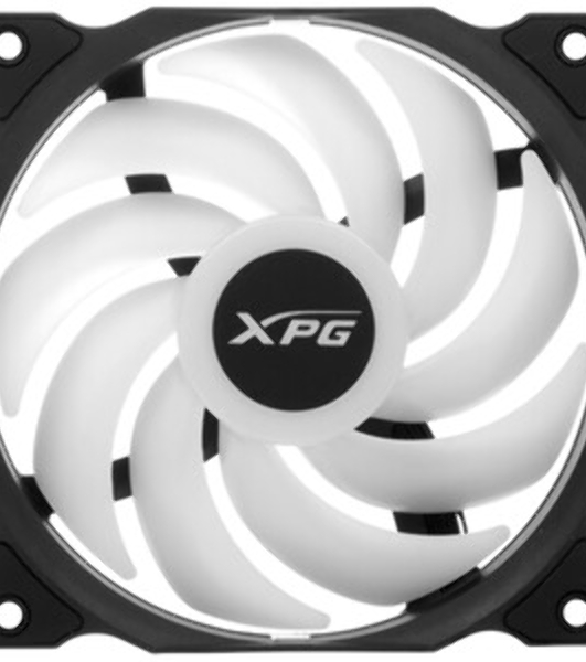 Комплект вентиляторов для корпуса ADATA XPG VENTO 120 ARGb PWM белый, 120 мм, 1850 об/мин, 21 дБ, 4 pin