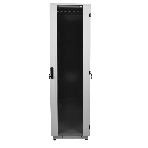 Шкаф телеком. напольный 42U (600x800) дверь стекло (ШТК-М-42.6.8-1ААА) (3 коробки), фото 1