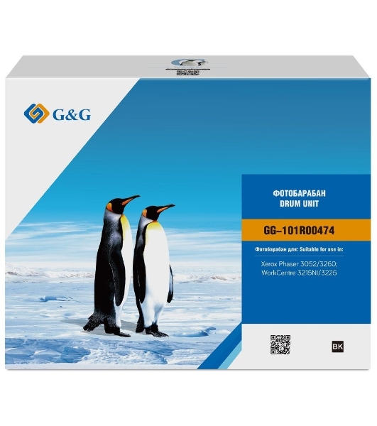 Блок фотобарабана G&G GG-101R00474 ч/б:10000 стр. для PH 3052/3260 WC 3215/3225 Xerox