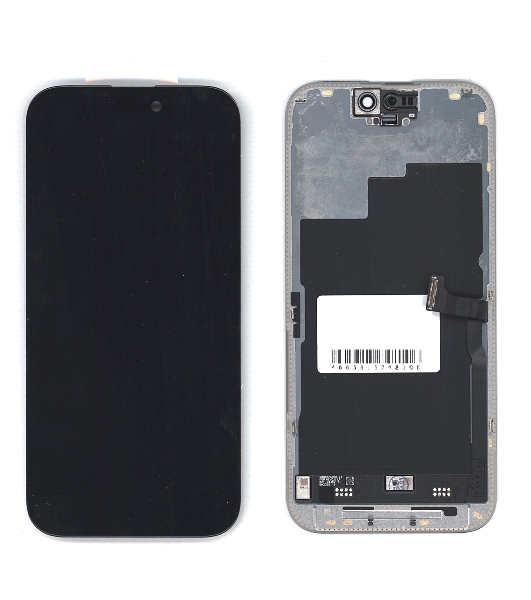 Дисплей (модуль) для Apple iPhone 15 Pro в сборе с тачскрином, черный (OR)