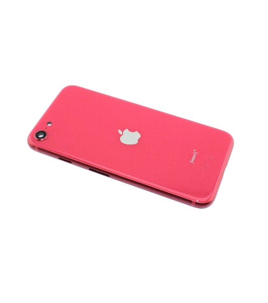 Задняя крышка (корпус) в сборе с рамкой для Apple iPhone SE2 красный