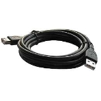 Кабель Gembird PRO USB 2.0 3.0м AM/AF позол.конт., фер.кол., пакет, фото5