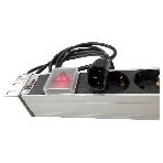 Блок розеток Rem-10 с выкл., 12 IEC 60320 C13, 10 A, алюм., 19', шнур 1.8 м. 1,8 IEC 60320 C14, фото6