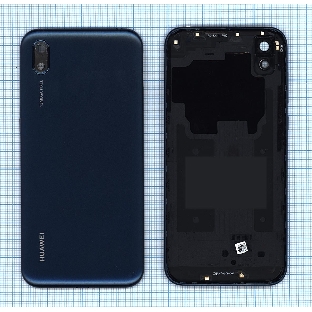 Задняя крышка для Huawei Y5 2019 синяя