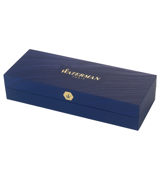 Ручка роллер Waterman Hemisphere (CWS0920650) Mars Black GT F черн. черн. подар.кор.