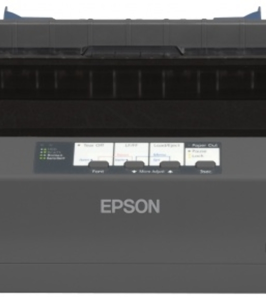 Принтер матричный Epson LX-350 (C11CC24031/C11CC24032), (А4, 357 cps (12 cpi), USB, LPT, COM)