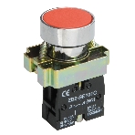 Кнопка LAY5-BA41 без подсветки красн. 1з IEK BBT60-BA-K04, фото3