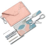 Швейцарская карта Victorinox Swiss Card Classic Paris Style (0.7100.E221) розовый коробка подарочная, фото5