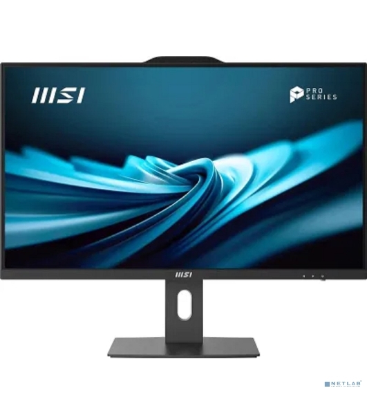 Моноблок MSI Pro AP272P 14M-685XRU 27' Full HD i7 14700 (2.1) 32Gb SSD1Tb UHDG 770 noOS GbitEth WiFi BT 120W клавиатура мышь Cam черный 1920x1080 (9S6-AF8321-820)