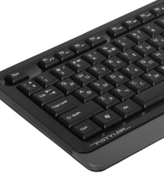 Комплект клавиатура+мышь A4Tech FStyler FG1010S беспроводной, USB, 2000 DPI, белый/серый