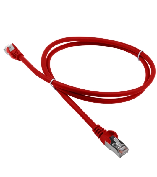 Патч-корд LANMASTER LSZH FTP cat.5e, 10 м, красный