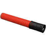 Труба гофрированная двустенная ПНД d50 мм красн. (уп. 50 м) IEK CTG12-050-K04-050-R/CTG12-050-K04-050, фото 1