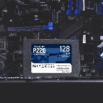 Накопитель SSD Patriot P220, 128Gb, SATA III, 2.5', R/W 550/480, фото10