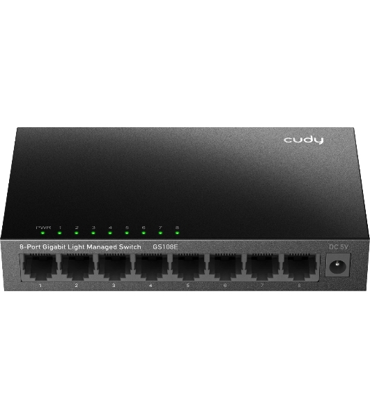 Коммутатор Cudy GS108E, 8×1 Гбит/с