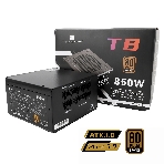 Блок питания Thermalright, 850W 80+ Bronze (ATX, 3.0, PCIe 5.0, Full modular, 1x24(20+4)pin, 2xCPU 8(4+4)pin, 4xPCIe*2 8(6+2)pin, 3xSATA3, 1x12+4pin (12VHPWR PCIe 5.0 12+4pin 600mm), 3xMOLEX4pin, Active, 120x120мм, 150x140x86mm, APFC, black), фото6