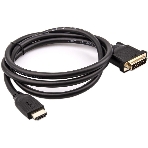 Кабель HDMI-DVI 1.5M CG484G-1.5M VCOM, фото19