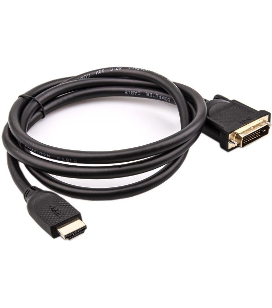Кабель HDMI-DVI 1.5M CG484G-1.5M VCOM