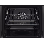 Встраиваемый духовой шкаф Electrolux EOF5H50BZ, Духовой шкаф электрический с конвекцией, приготовление на пару, объем 65 л, 8 режимов, очистка каталитическая, 2 стекла в дверце, направляющие проволочные, черный, фото5