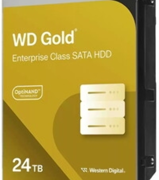 Жесткий диск Western Digital 3.5'; 24Tb WD241KRYZ Gold SATA3, 512Mb, 7200 rpm
