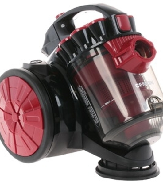 Пылесос Centek CT-2531 красный/черный, 350/1800 Вт, уборка сухая, пылесборник контейнер 1,5 л