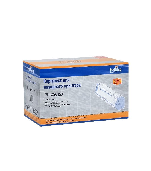 Картридж лазерный ProfiLine PL-Q2612X для принтеров HP LJ 1010/1012/1015/1018/1020/1022/3015/3020/3030/3050/3052/3055/M1005/M1005MFP/M1319/M1319MFP Series Canon LBP2900/3000 3000 копий