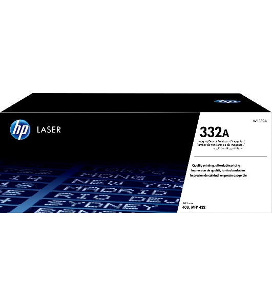 Барабан HP 332A для LJ M408, черный (30 000 стр.)