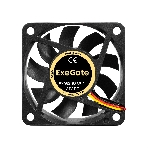 Вентилятор для корпуса ExeGate EX06015S3P-24 черный, 60 мм, 4800 об/мин, 34.1 дБ, 3 pin, фото4