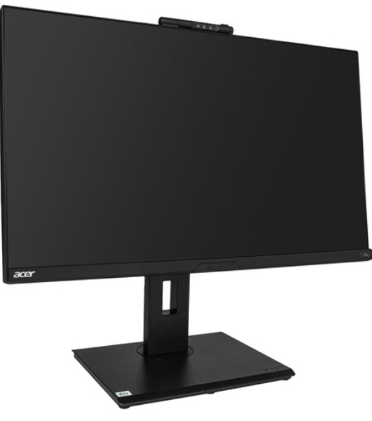 Монитор 27' Acer B278UGbemiqprcuzx IPS 2560x1440, 120 Гц, 4 мс, 16:9, 350 кд/м², HDMI 2.0, DP 1.2, DP out, USB-C (100 Вт), RJ-45, 3.5 Jack, USB Hub (3x USB 3.2), FreeSync, HDR10, динамики (2x2 Вт), веб-камера (5 Мп, IR, микрофон), черный