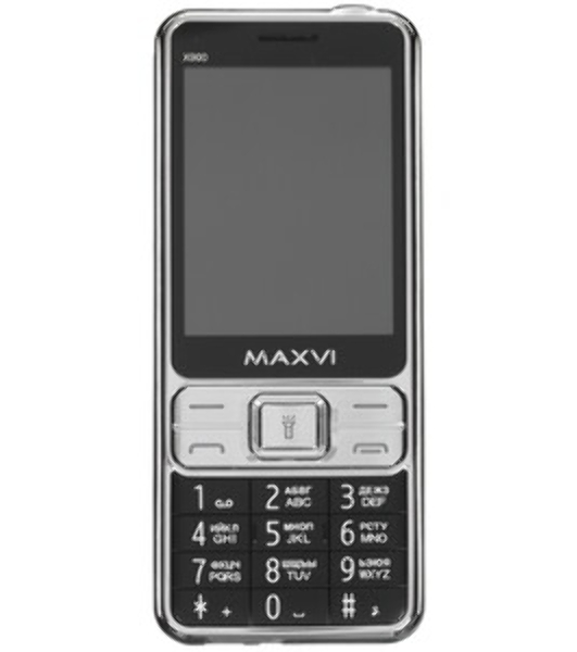 Мобильный телефон Maxvi X900 4G маренго