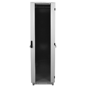 Шкаф коммутационный ЦМО ШТК-М-42.8.8-1ААА 42U 800x820мм пер.дв.стекл задн.дв.стал.лист 2 бок.пан. направл.под закл.гайки 500кг серый