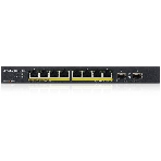 Коммутатор PoE+ Zyxel GS1100-10HP, 8xGE PoE+, 2xSFP, настольный, бесшумный, бюджет PoE 130 Вт, фото4