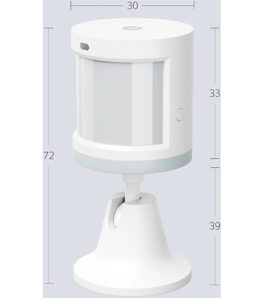 Датчик движения и освещения, Яндекс, Zigbee YNDX-00522