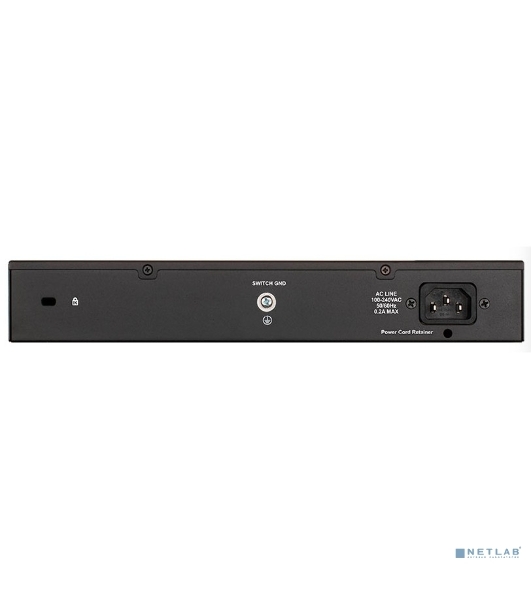 Коммутатор D-Link DGS-1016D/J1A, 16×1 Гбит/с, неуправляемый
