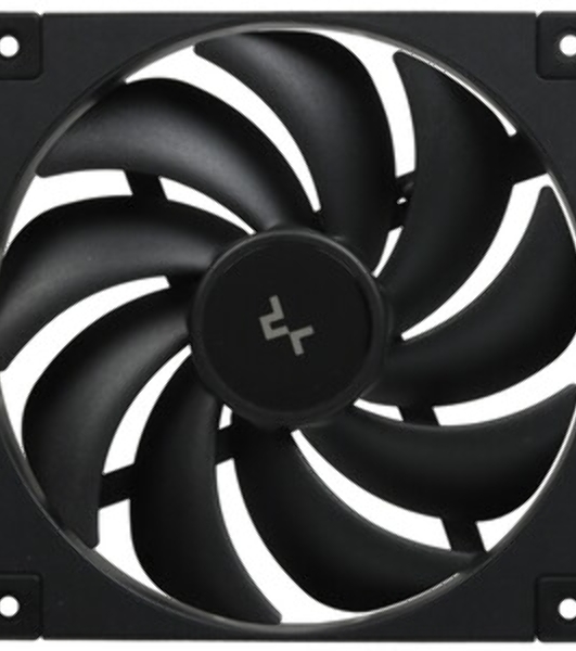 Вентилятор для корпуса DEEPCOOL FD14 черный, 140 мм, 1650 об/мин, 25.6 дБ, 4 pin