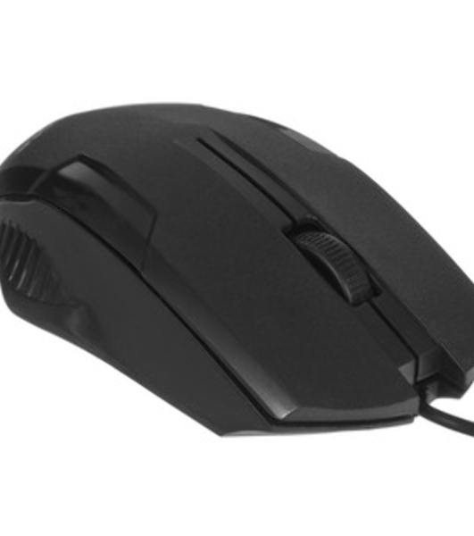 Мышь проводная ExeGate SH-9025S черный, 1000 dpi, USB, кнопки - 3