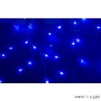 Гирлянда Neon-night 'Светодиодный Дождь' 1,5х1м, свечение с динамикой, прозрачный провод, 230 В, диоды синие, фото2