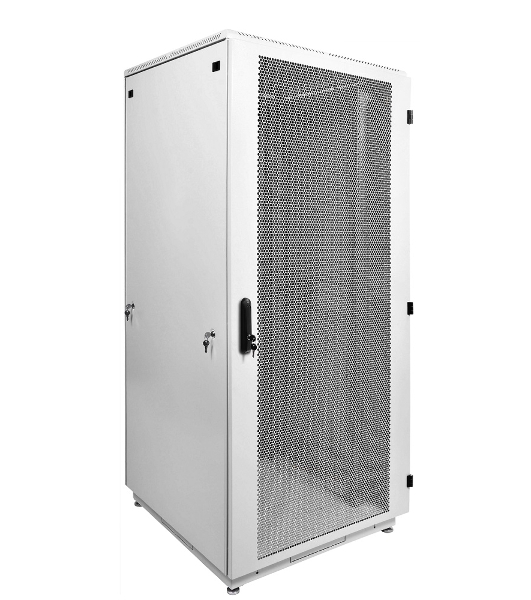 Шкаф коммутационный ЦМО ШТК-М-42.8.8-4ААА 42U 800x820 мм пер. дв. перфор. задн. дв. стал. лист 2 бок. пан. 500 кг белый