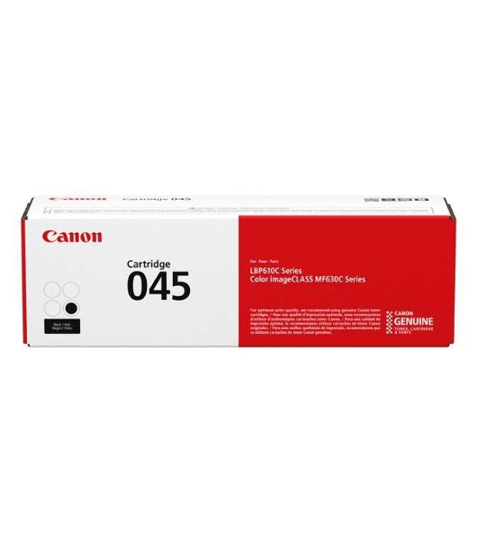 Картридж лазерный Canon 045BK черный, 1400 стр., для i-SENSYS MF631/633/635, LBP611