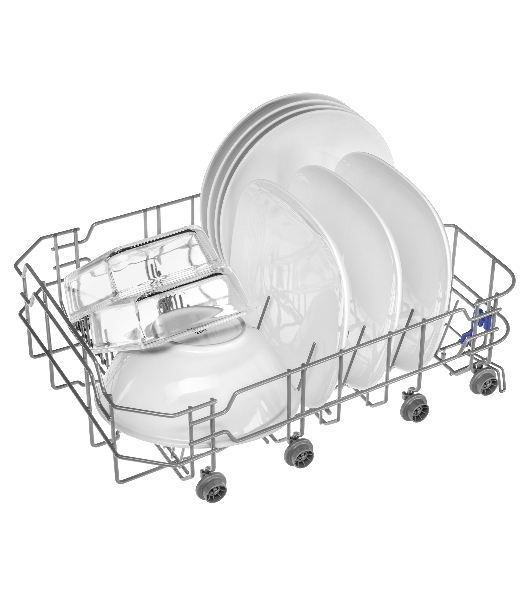 Посудомоечная машина Maunfeld MWF45220W, белый, 44.8 см, 10 компл., 49 дБ, класс A++