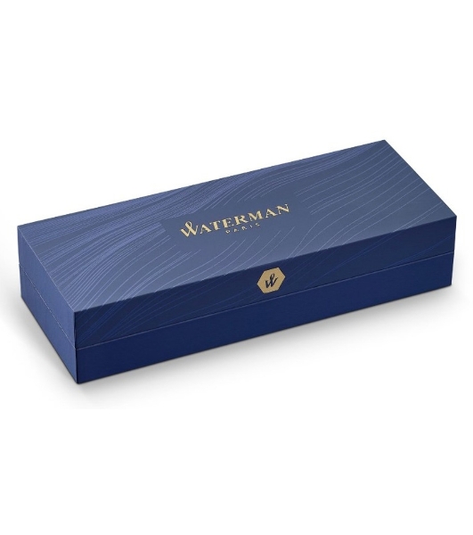 Ручка шариковая Waterman Hemisphere (CWS0920570) Mars Black CT M, синие чернила, подарочная коробка