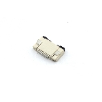 Разъем FPC Flip-Lock 0510-8RLGF 8 pin высота 1мм шаг 0,5мм, фото 1